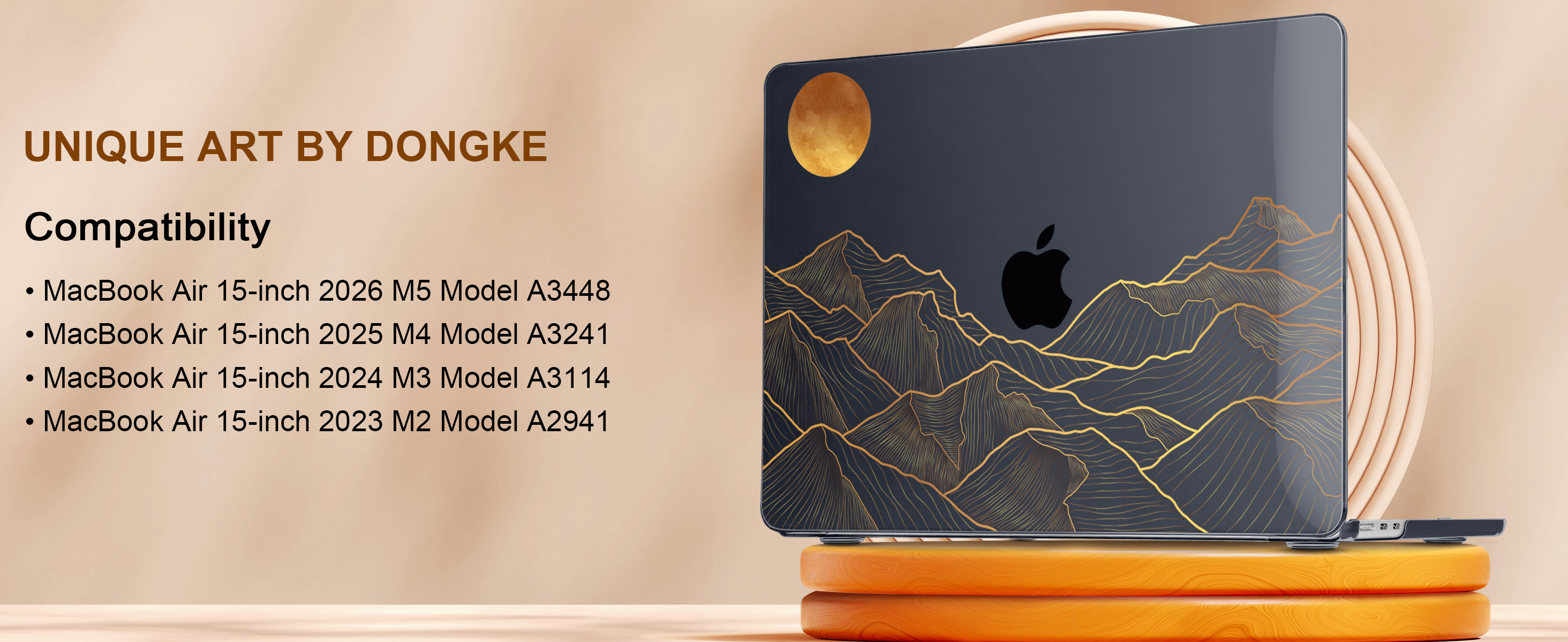 Amazon.com: DONGKE Compatible with M5 MacBook Air 15 inch Case
